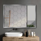 Lustro alu 001 Chrome