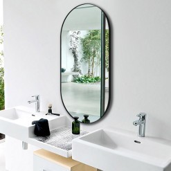 Lustro LED Inox S Black