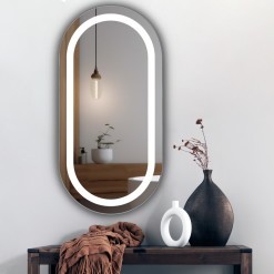 Lustro LED Alice Inox