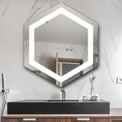 Lustro LED Hexagon LED