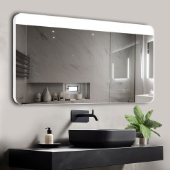 Lustro Diana Inox White