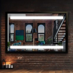 Lustro LED Natalina Steel