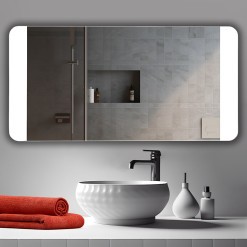 Lustro Sabina Inox White