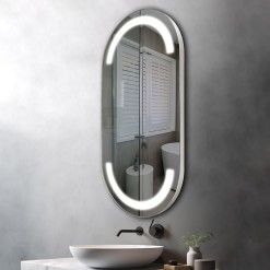 Lustro LED Alberta Inox