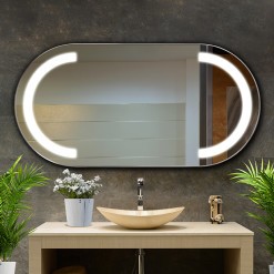 Lustro LED Alessandra Inox