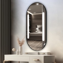 Lustro LED Beatrice Inox Black