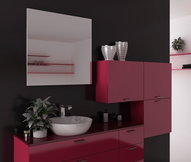 Lustro z głośnikami audio alu 008 + Bluetooth - Zdjęcie 3