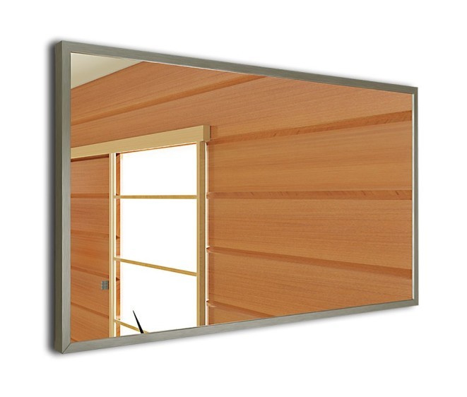 Lustro alu 001 Inox - Zdjęcie 1