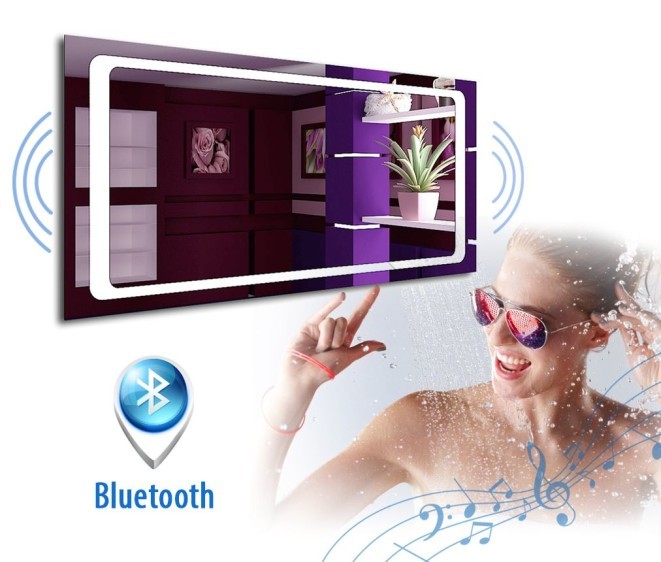 Lustro z głośnikami akustycznymi Adele + Bluetooth - Zdjęcie 4