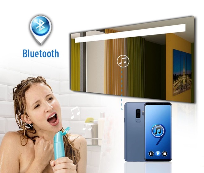 Lustro z systemem muzycznym Alina + Bluetooth - Zdjęcie 4