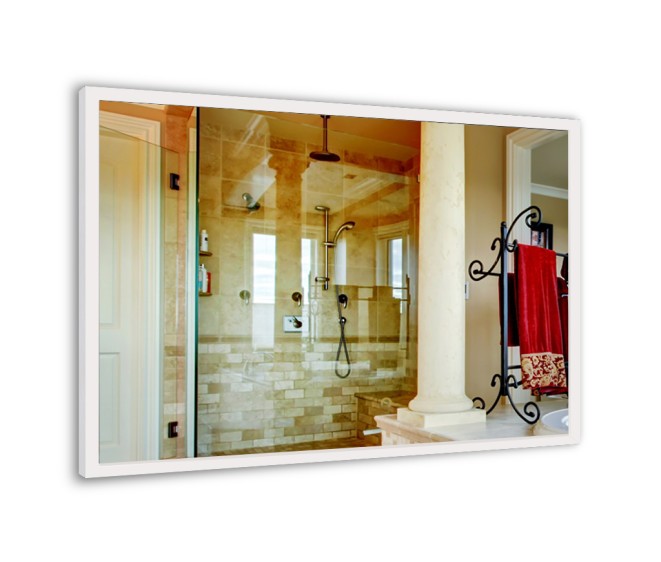 Lustro alu 001 White - Zdjęcie 1