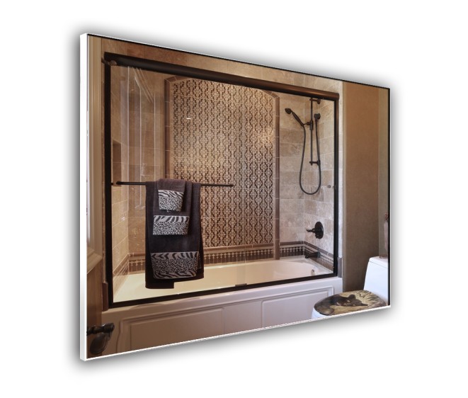 Lustro alu 008 White - Zdjęcie 1