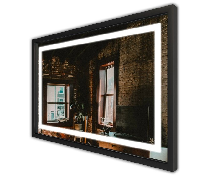 Lustro LED Livia Steel - Zdjęcie 1