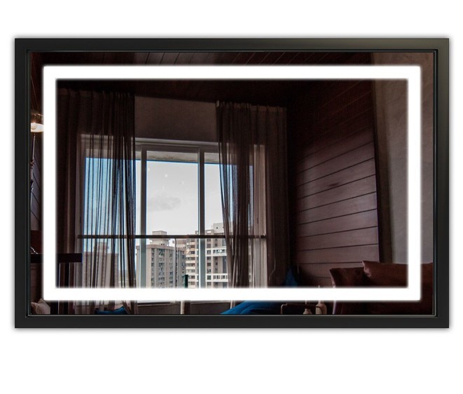 Lustro LED Livia Steel - Zdjęcie 2