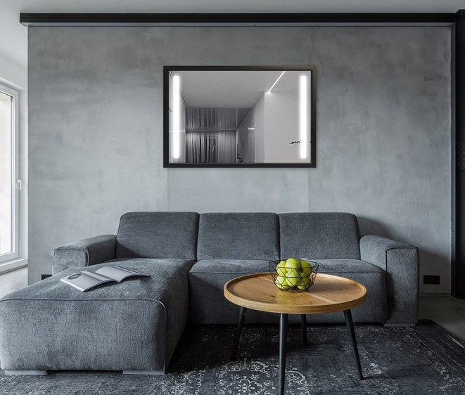 Lustro LED Elvira Steel - Zdjęcie 4