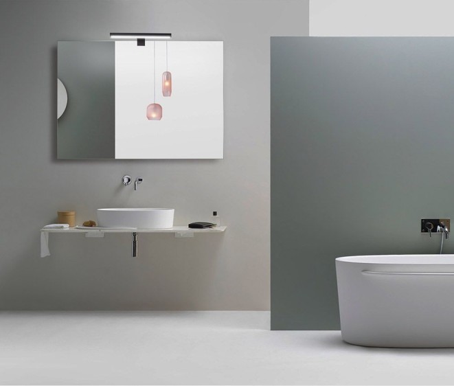 Lustro Shape 04 + Consol 01 Black - Zdjęcie 3