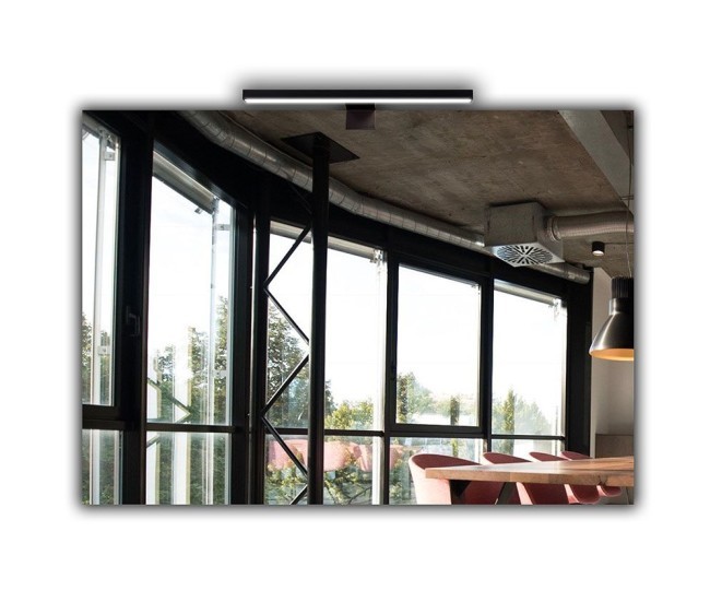 Lustro Shape 04 + Consol 01 Black - Zdjęcie 2