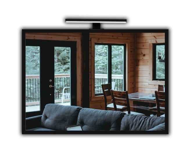 Lustro alu 001 + Consol 01 Black - Zdjęcie 2