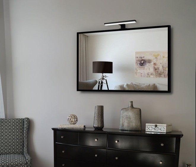 Lustro alu 001 + Consol 01 Black - Zdjęcie 3