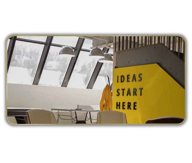 Lustro Inox Gold - Zdjęcie 2