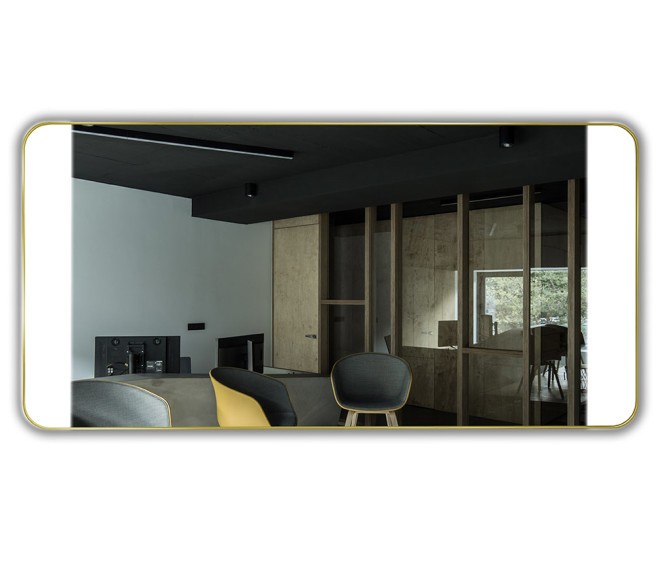 Lustro LED Sabina Inox Gold - Zdjęcie 2