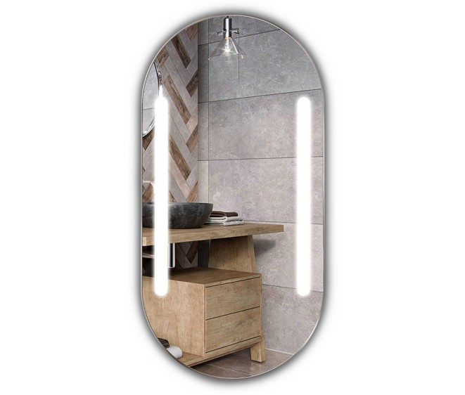 Lustro LED Beatrice Inox - Zdjęcie 2