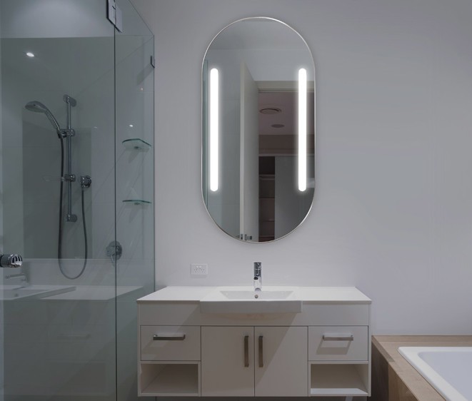 Lustro LED Beatrice Inox - Zdjęcie 3