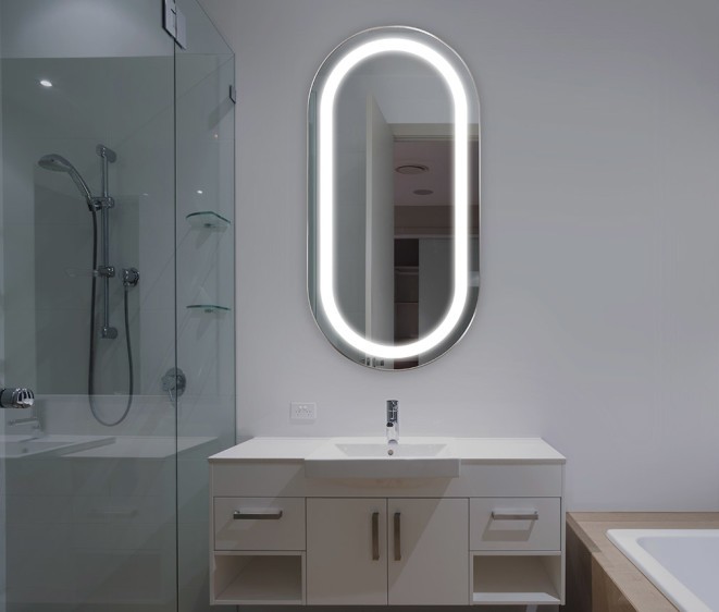 Lustro LED Alice Inox - Zdjęcie 5