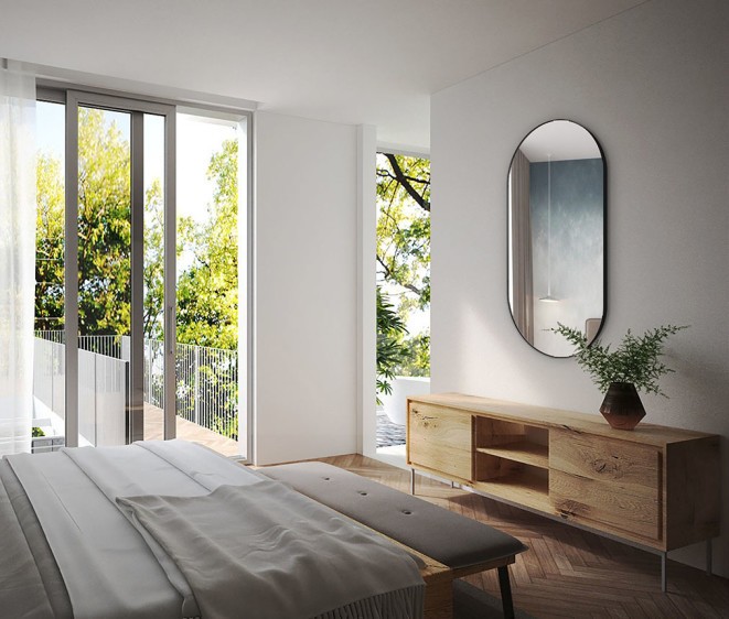 Lustro LED Inox S Black - Zdjęcie 4