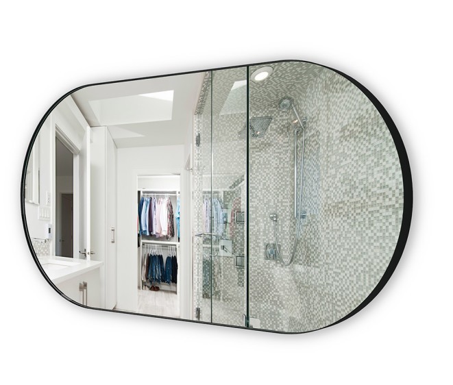 Lustro LED Inox X Black - Zdjęcie 1