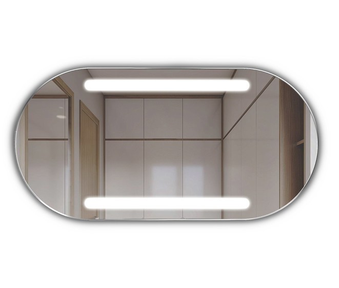 Lustro LED Bruna Inox Gloss - Zdjęcie 2