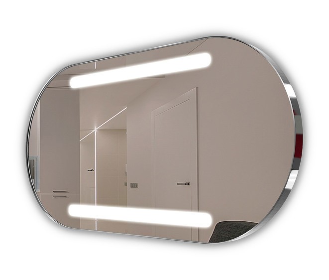 Lustro LED Bruna Inox Gloss - Zdjęcie 1