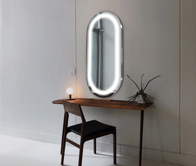 Lustro LED Alice Inox Gloss - Zdjęcie 3