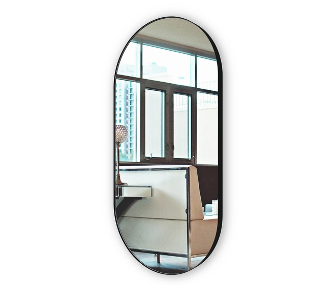 Lustro LED Inox S Black - Zdjęcie 1