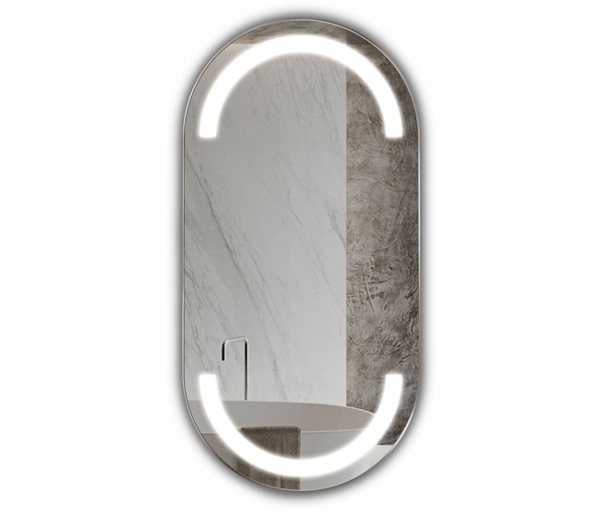 Lustro LED Alberta Inox - Zdjęcie 2