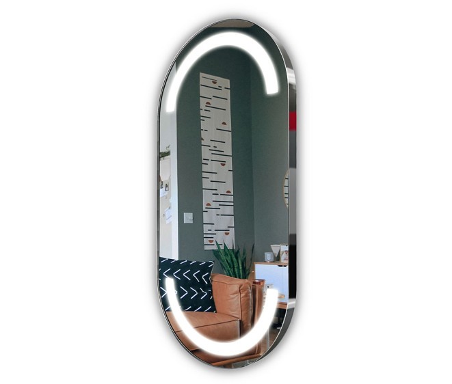 Lustro LED Alberta Inox Gloss - Zdjęcie 1