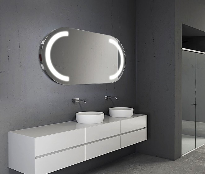 Lustro LED Alessandra Inox Gloss - Zdjęcie 3