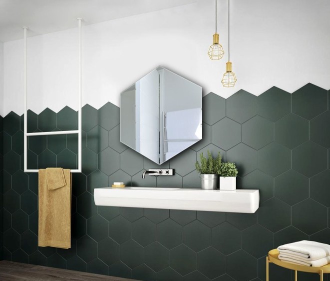 Lustro Hexagon - Zdjęcie 5