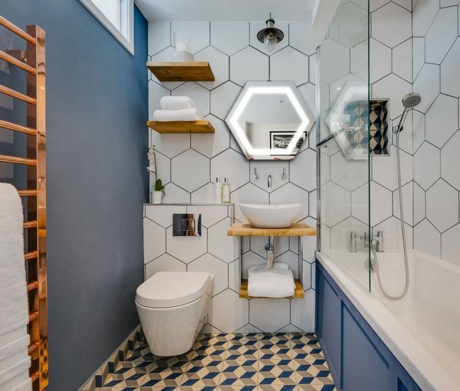 Lustro LED Hexagon H LED - Zdjęcie 5