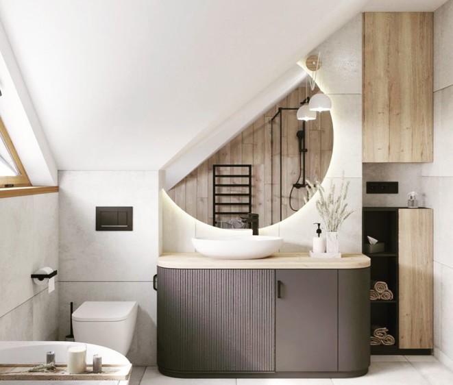 Lustro Moon Bowl - Zdjęcie 4