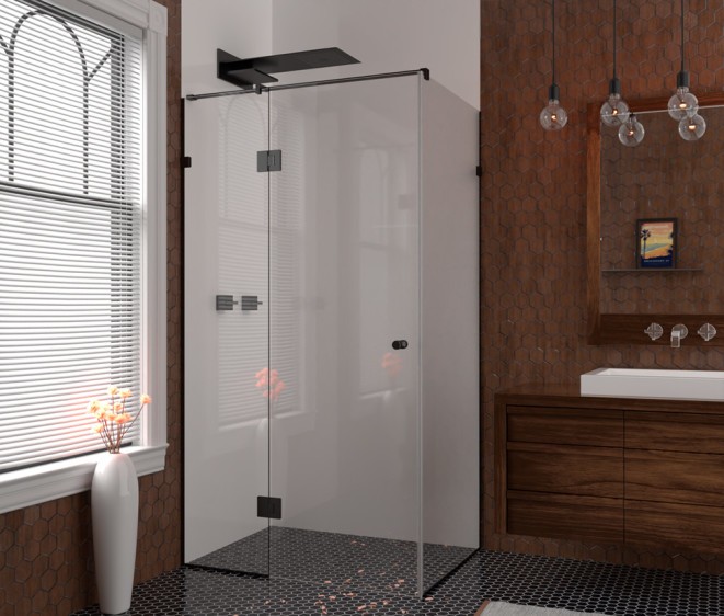 Kabina prysznicowa Coral Black - Zdjęcie 2