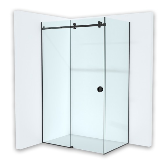 Kabina prysznicowa Leo Black - Zdjęcie 1