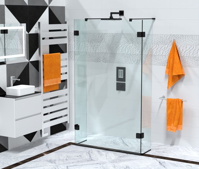 Kabina prysznicowa Gemini Black - Zdjęcie 2