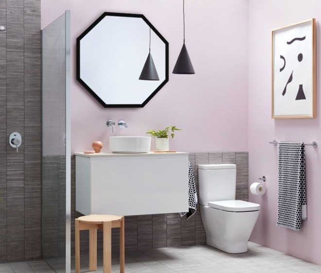 Lustro w aluminiowej ramie Octagon Alu Black - Zdjęcie 4