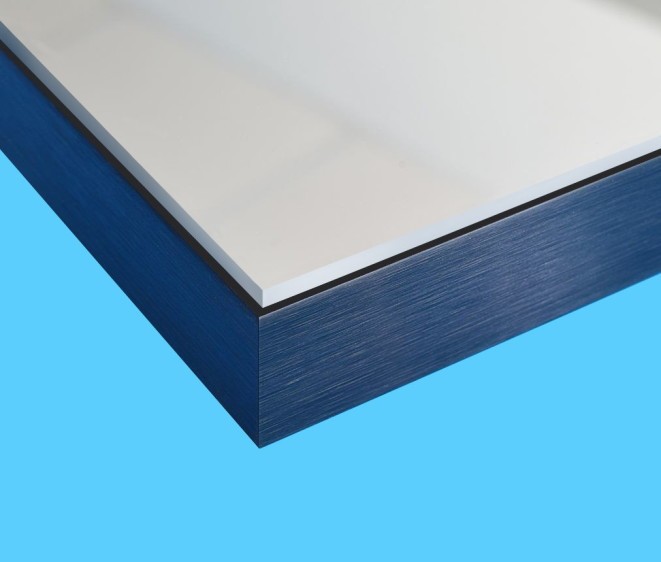 Lustro alu 008 Black - Zdjęcie 5