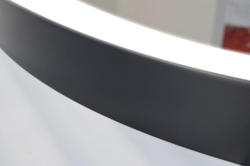 Lustro LED Carlotta Inox Black - Zdjęcie 5