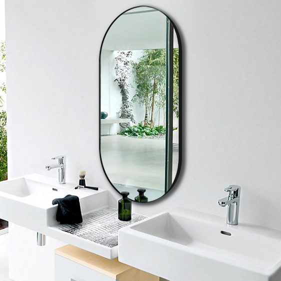 Lustro LED Inox S Black - Zdjęcie 7