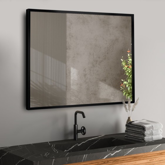 Lustro alu 001 Black - Zdjęcie 6