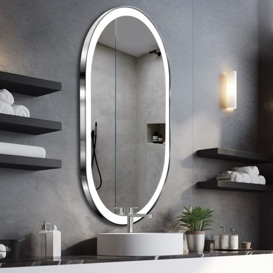 Lustro LED Sofia Inox Gloss - Zdjęcie 9