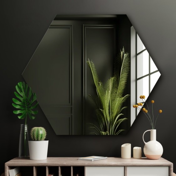 Lustro Hexagon H - Zdjęcie 6